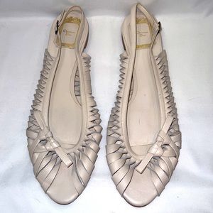 Christian Dior slingback flats